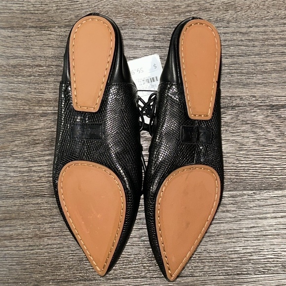 Zara Lace Up Ballet Flats - Picture 10 of 11
